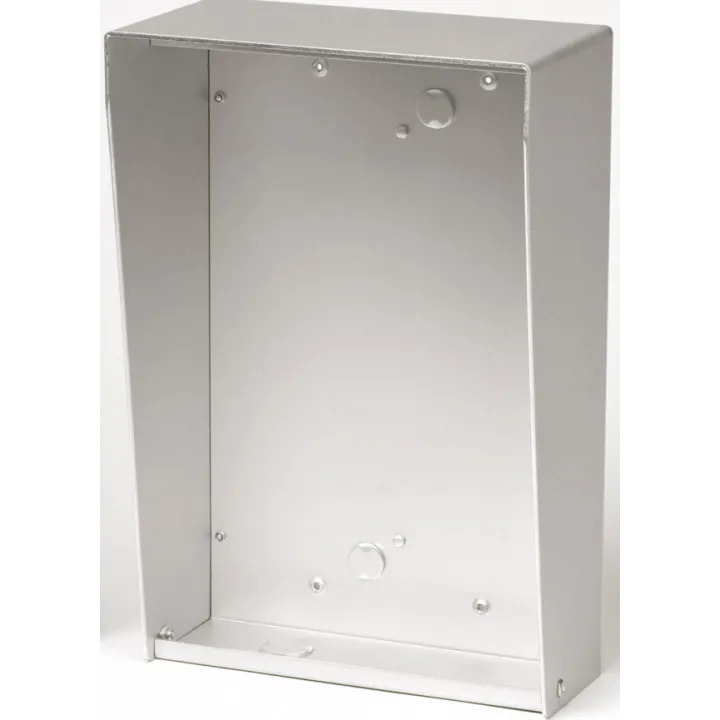 Cadre Aluminium Avec Visière Anti-Pluie Pour La Pose Saillie Des Platines Pa6B