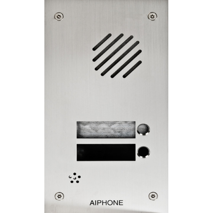 Façade inox 2 BP pour KITDB2, KITDA2 et platine DA2DS, pose encastrée