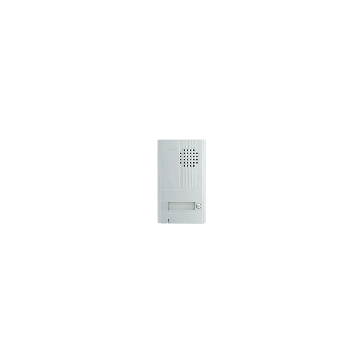 Platine Saillie 22 Mm, 1 Bouton D'Appel, 2 Fils Intégral, Façade Aluminium