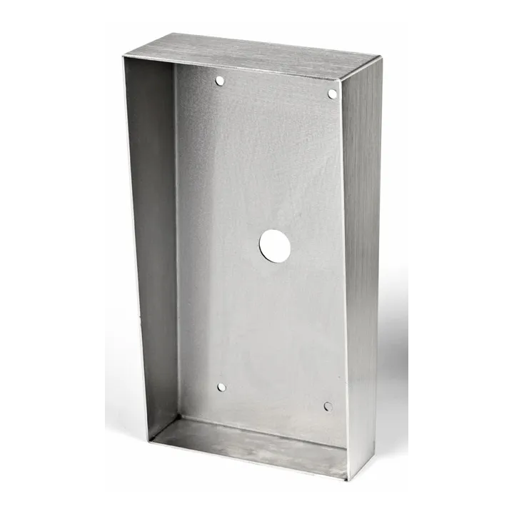 Cadre Saillie Inox Avec Visière Anti Pluie, Pour Le Façades Fdb1, Fdb2 Et Fdb4