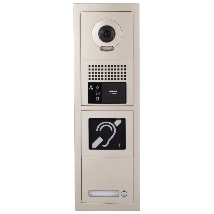 Platine Vidéo Modulaire 1 Appel, Résistante Au Vandalisme, Boucle Magnétique