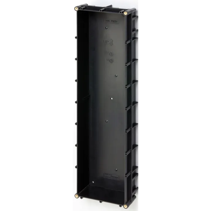 Boîte D'Encastrement En Abs Noir, Installation 4 Modules Gt Ou Platine Monobloc