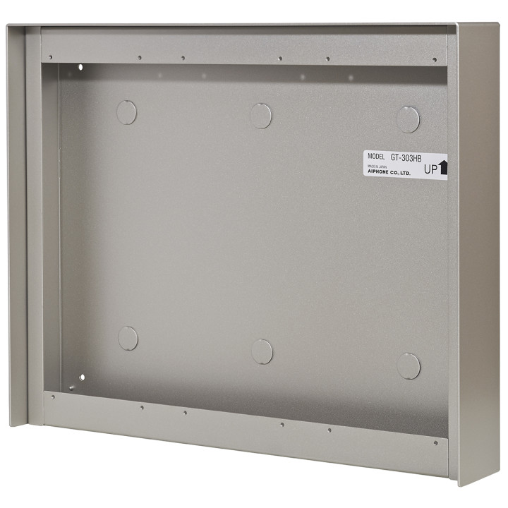 Cadre saillie avec visière anti-pluie pour 3 encadrements de 3 modules GF3F