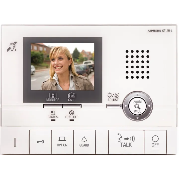 Moniteur Mains Libres Écran 3,5'', Intercom, Vision 170°, Zoom, Boucle Magnét.