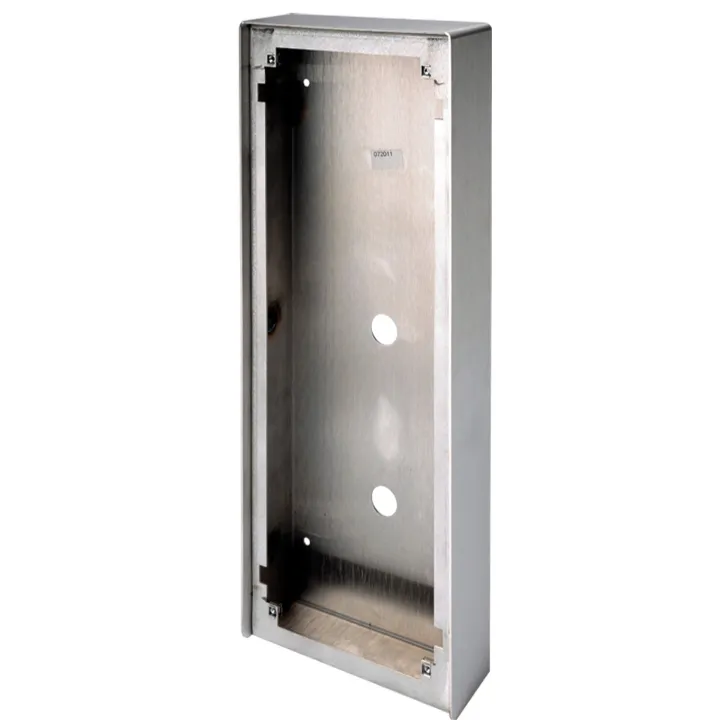 Cadre Saillie Inox Avec Visière Anti-Pluie, Pour Platines Gtdmblvn & Gtdmblvn2