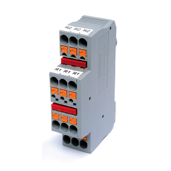 Connecteur de distribution pour les bus audio gamme GT fixation sur RAIL DIN
