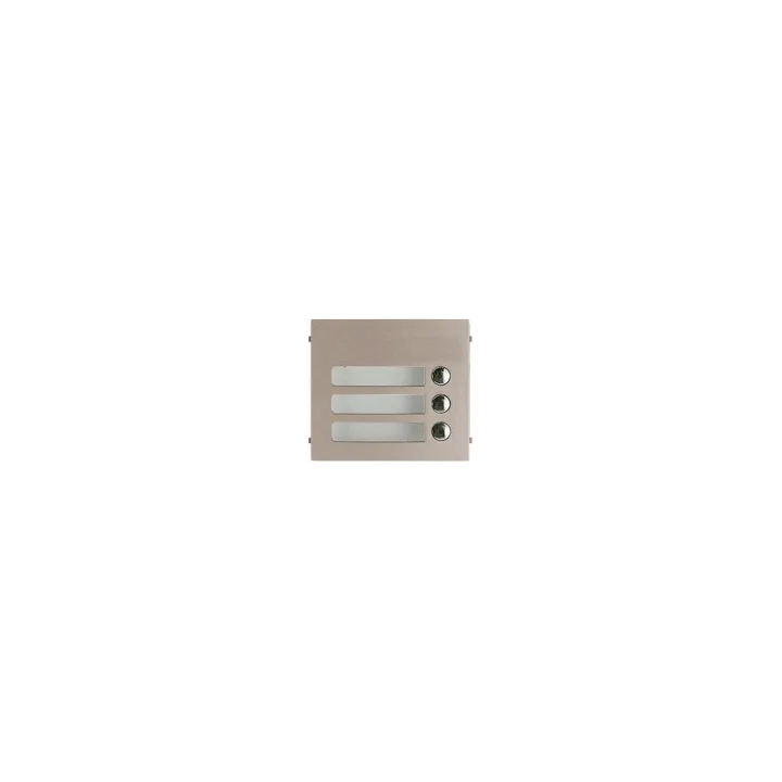 Façade 3 Boutons D'Appel, Pour Module 4 Boutons D'Appel Référence Gtsw