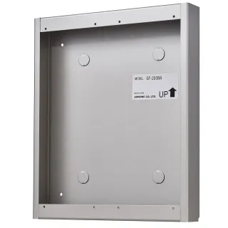 Cadre Saillie Sans Visière Pour Installation De Platine Gt De 2 X 3 Modules