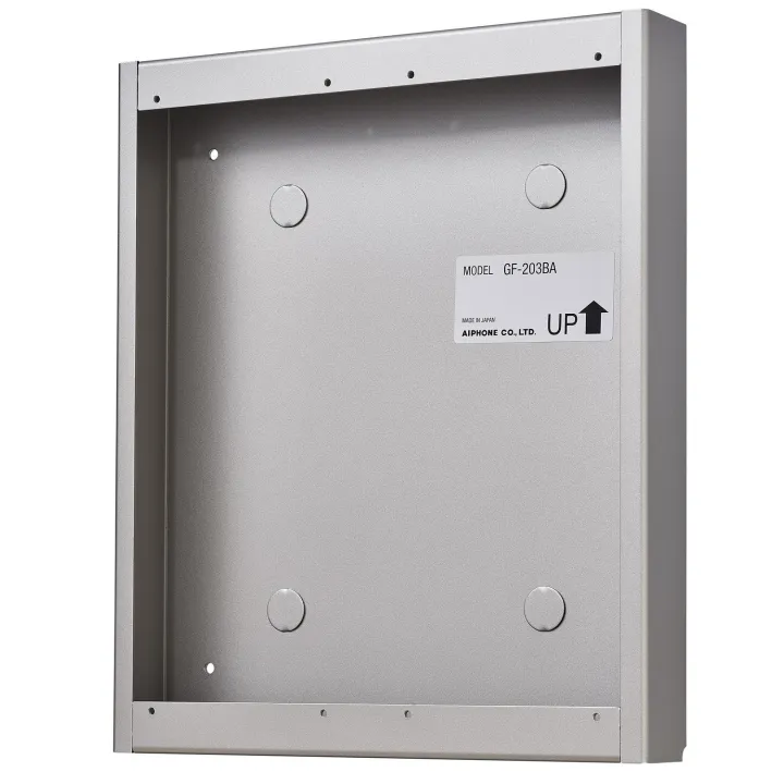 Cadre Saillie Sans Visière Pour Installation De Platine Gt De 2 X 3 Modules