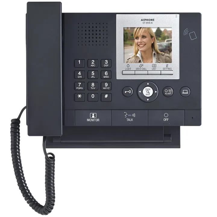 Poste Gardien Vidéo, Grand Angle, Zoom 9 Zones, Nfc, Com. Mains Libres / Combiné