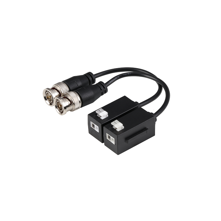 BALUN VIDEO PASSIF FORMAT HDCVI/TVI/AHD/CVBS 720P a 400M/1080P a 250M