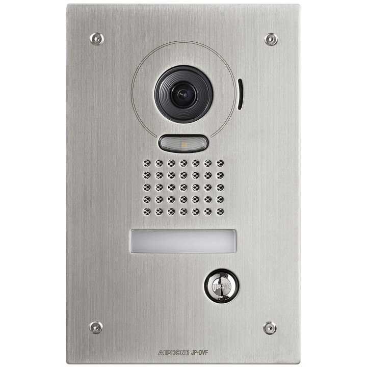 Platine vidéo encastrée, résistante au vandalisme, grand angle 170°, IP54 & IK07