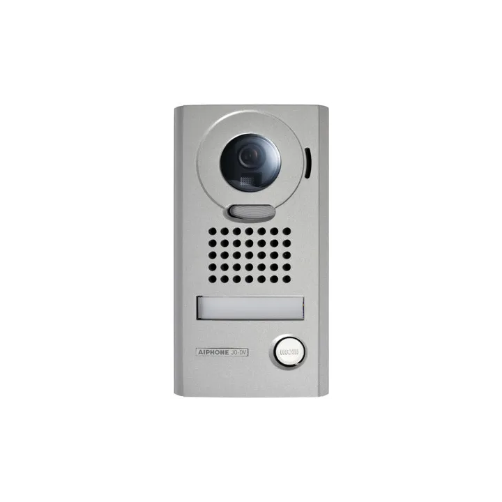 Platine Vidéo En Zamak Saillie Avec Porte-Étiquette Rétro-Éclairé, Ip54 Et Ik08