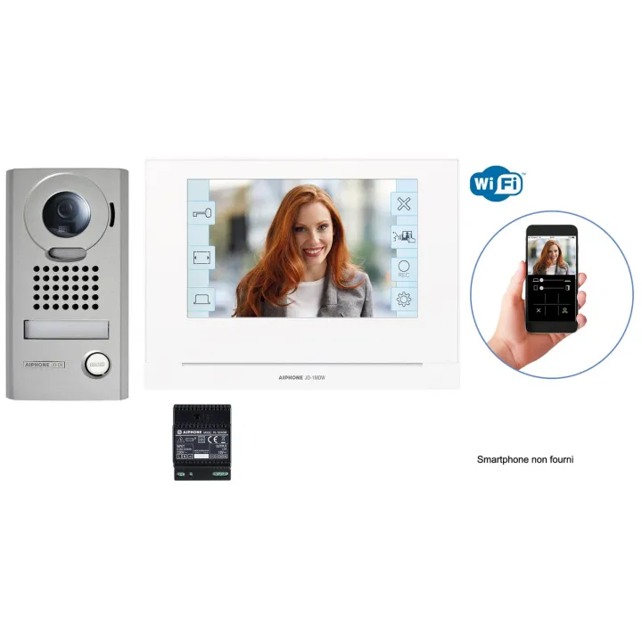 Kit Jo Wifi, Platine Zamak Saillie, Moniteur Écran 7'' Tactile & Alimentation