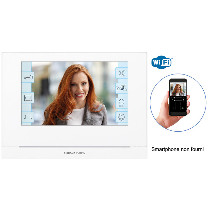 Monit. écran 7'' tactile, mémoire d'images, wifi intégré pour renvoi smartphone