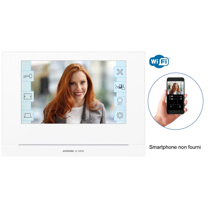 Monit. Écran 7'' Tactile, Mémoire D'Images, Wifi Intégré Pour Renvoi Smartphone