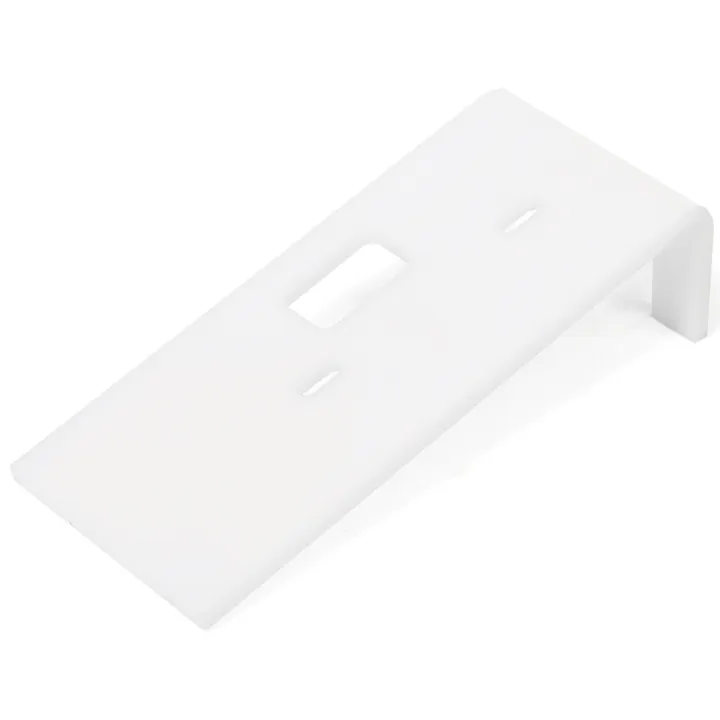 Support Bureau Blanc, 4 Mm Pour Combinés Audio Villa, Collectif Ou Tertiaire