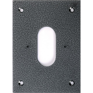 Façade pour intégration des référence BP60 et BP60LA dans le potelet PA1201