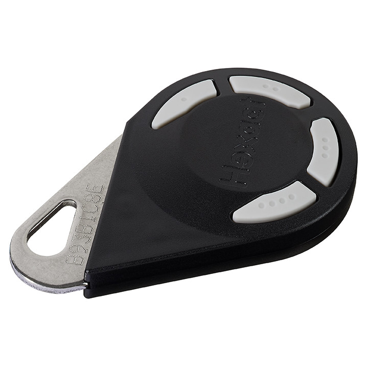 Emetteur bi techno proximité et radio, couleur NOIRE, 4 canaux 868 Mhz