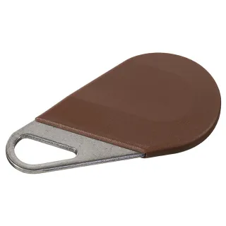 Badge Résident Couleur Marron Pour Heplusv3 Et Hexacomgsmv3, Format Porte-Clé