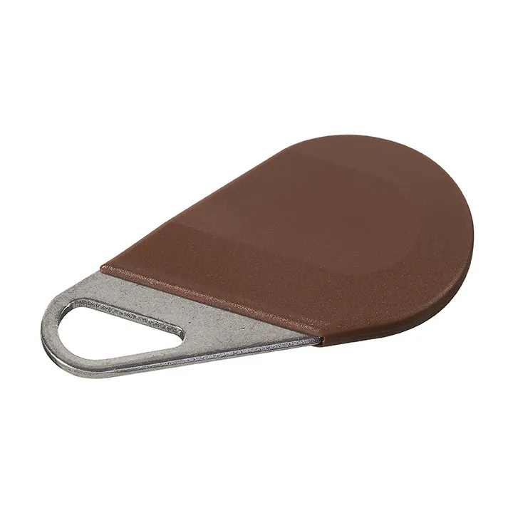 Badge Résident Couleur Marron Pour Heplusv3 Et Hexacomgsmv3, Format Porte-Clé