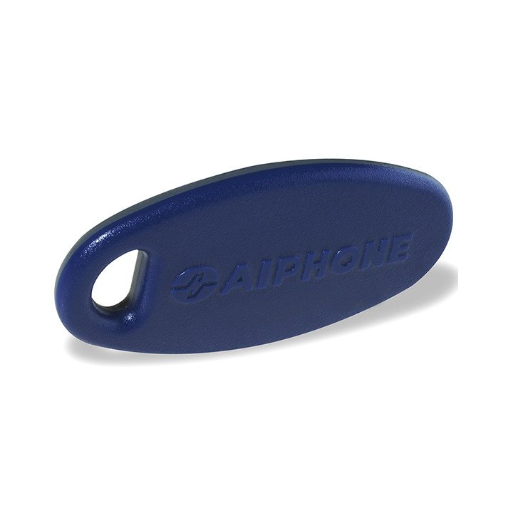 Badge résident supplémentaire, bicolore gris / bleu pour UGVBT, type porte-clé