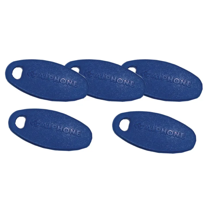 Pack 5 Badges Bleus Pour Ugvbt Ou Lecteur Nfc, Polycarbonate, Format Porte-Clé