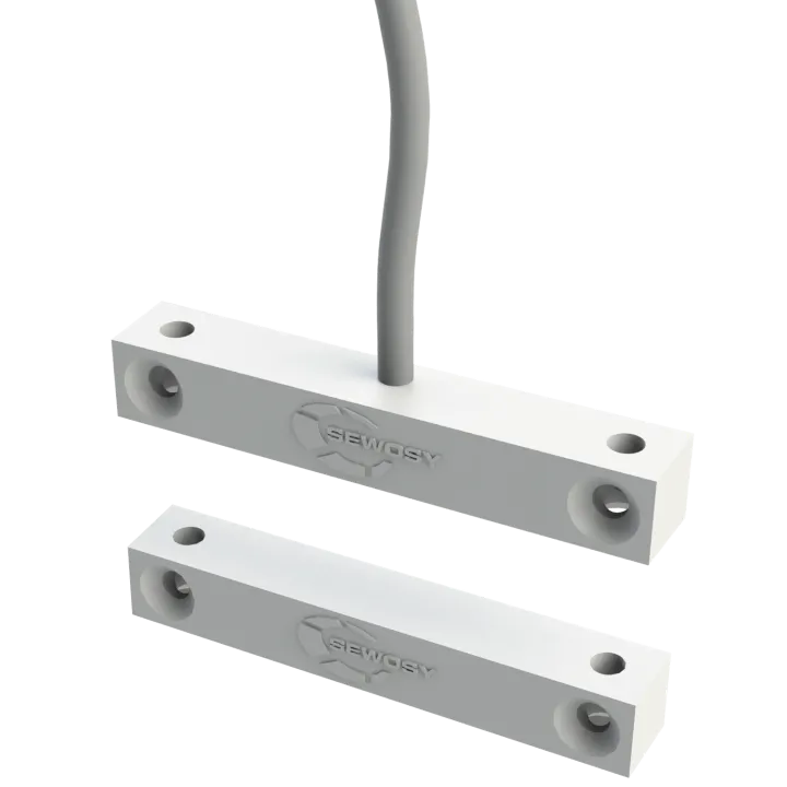 Contact Magnétique Applique 9 X 9, 10 Mètres De Câble Inverseur