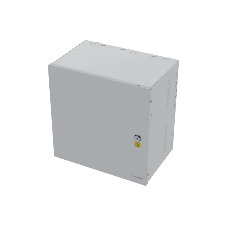 Coffret Modulaire Blanc 355X355X237Mm Avec Rail Din + Grille Perforée