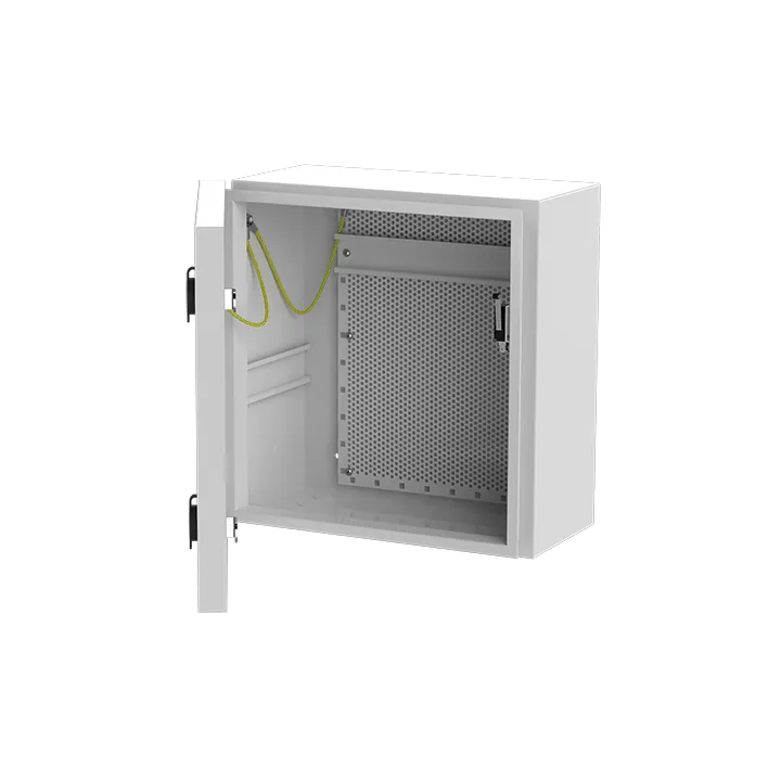 Coffret Vide Ip66 Petit Modèle Avec Rail Din + Grille Perforée