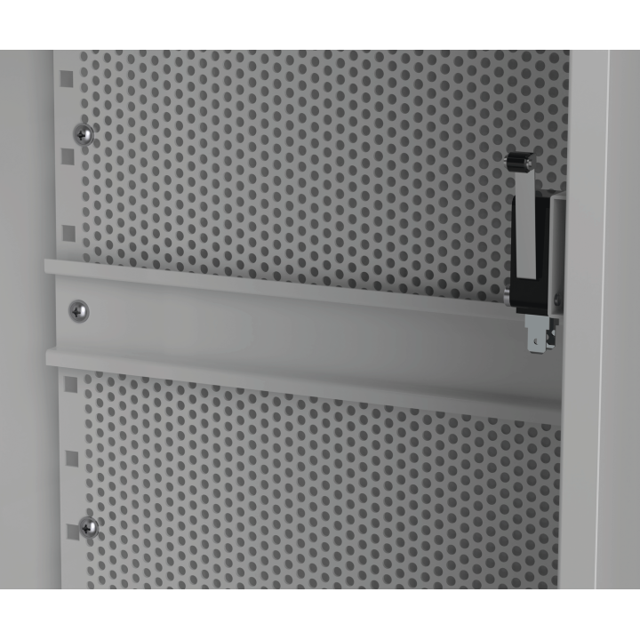 Coffret Vide Ip66 Grand Modèle Avec Rail Din + Grille Perforée