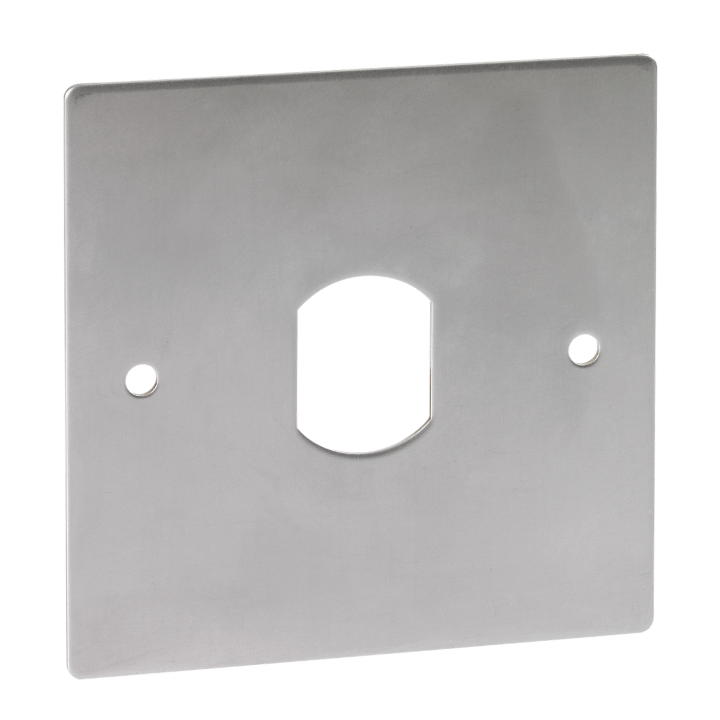 Plaque Inox Avec Empreinte Pour Tête De Lecture