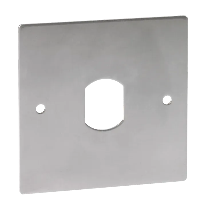 Plaque Inox Avec Empreinte Pour Tête De Lecture