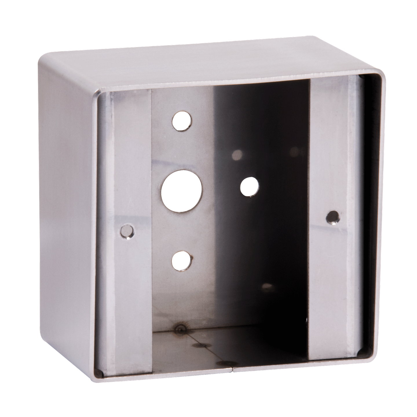 Boîtier Applique Carré Pour Gamme Bouton Poussoir Inox