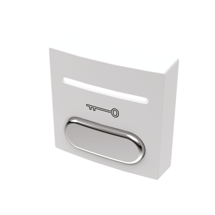 Bouton Poussoir Ab No+Nc+Led Rouge Et Verte