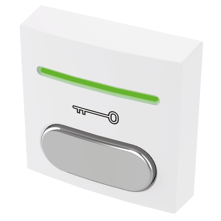 Bouton Poussoir Ab No+Nc+Led Rouge Et Verte