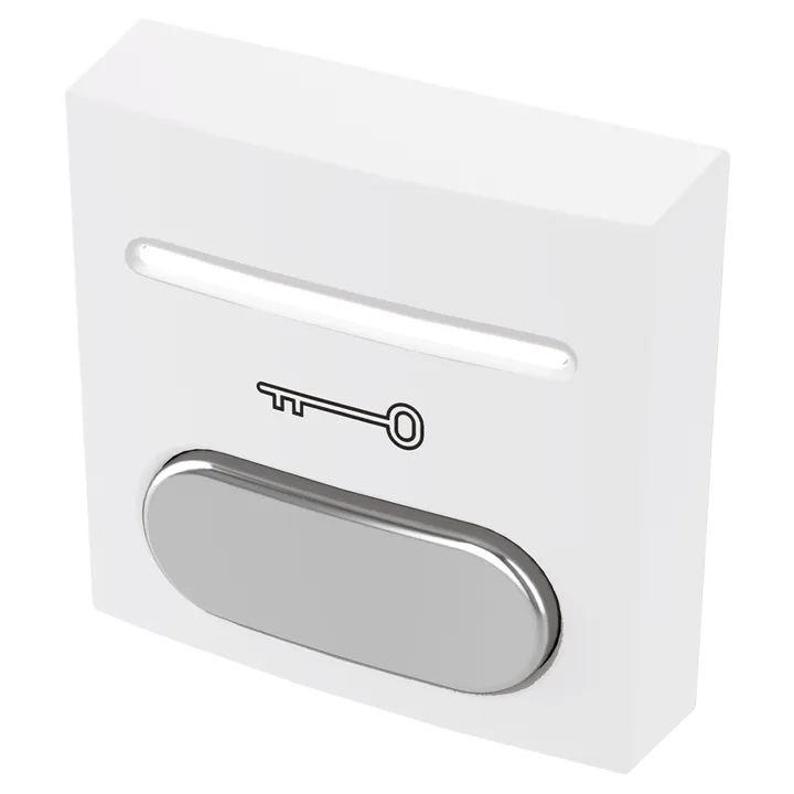 Bouton Poussoir Ab No+Nc+Led Rouge Et Verte
