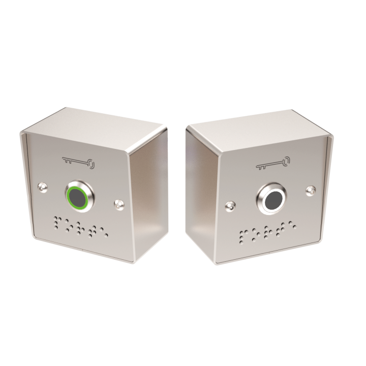 Capteur Infrarouge Avec Plaque Large Et Boitier De Mise En Applique