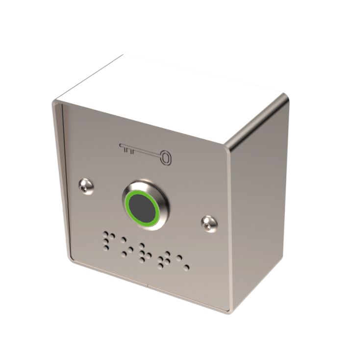 Capteur Infrarouge Avec Plaque Large Et Boitier De Mise En Applique