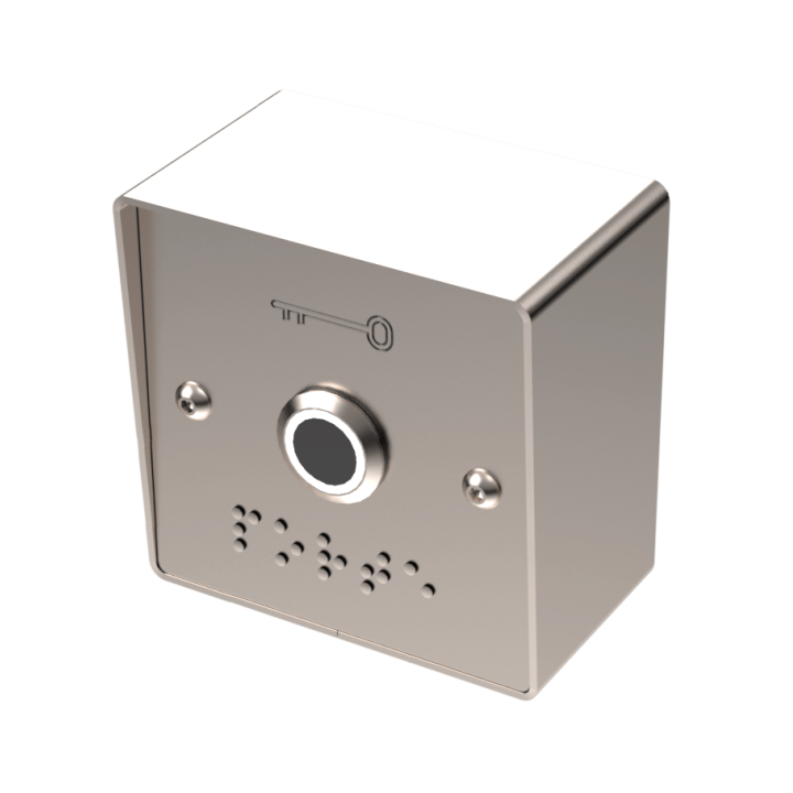 Capteur Infrarouge Avec Plaque Large Et Boitier De Mise En Applique