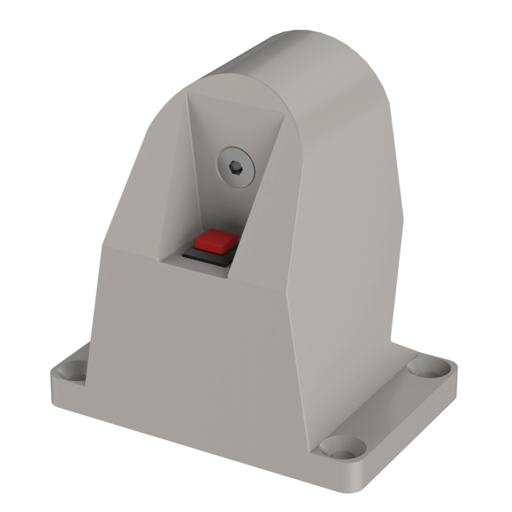 Ventouse Maintien De Porte Ouverte Sol En Applique Bi-Tension