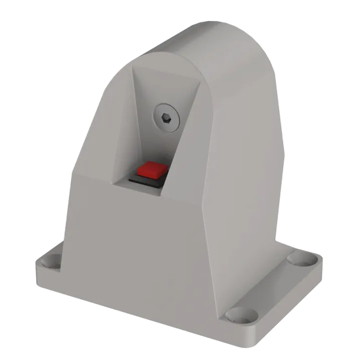 Ventouse Maintien De Porte Ouverte Sol En Applique Bi-Tension