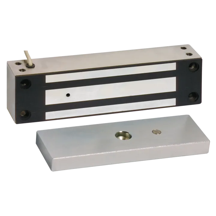 Ventouse Électromagnétique Applique Acier Inoxydable 530 Dan 12-24V Dc