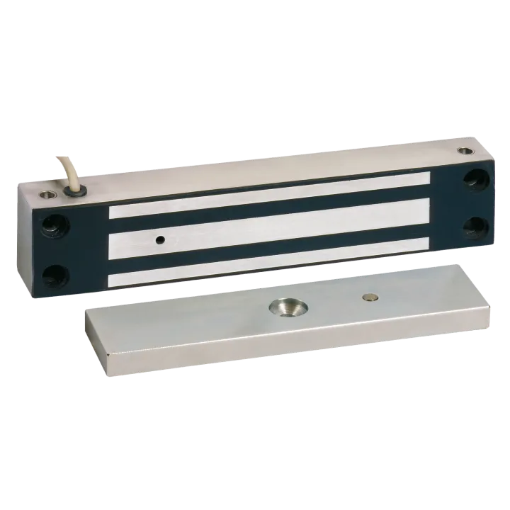 Ventouse Électromagnétique Applique Acier Inoxydable 370 Dan 12-24V Dc