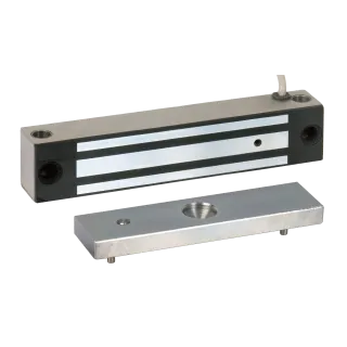 Ventouse Électromagnétique Applique Acier Inoxydable 180 Dan 12-24V Dc