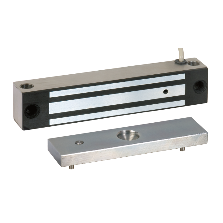 Ventouse Électromagnétique Applique Acier Inoxydable 180 Dan 12-24V Dc