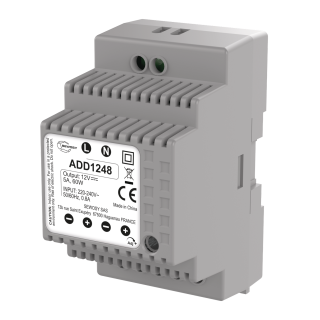 Alimentation sur rail DIN  230V AC / 12V DC / 60W - 5A