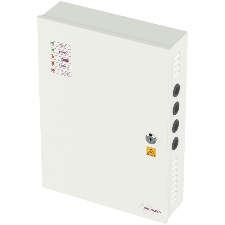 Alimentation À Découpage 12Vdc 10 A (Emplacement Accu 18 Ah)