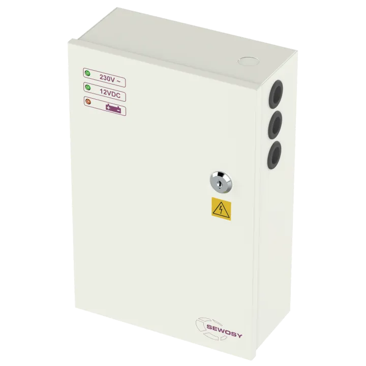 Alimentation à découpage 12VDC 5 A  (emplacement accu 18 Ah)