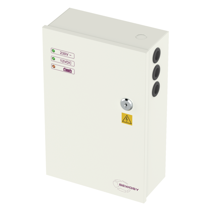 Alimentation à découpage 12VDC 3 A  (emplacement accu 18 Ah)